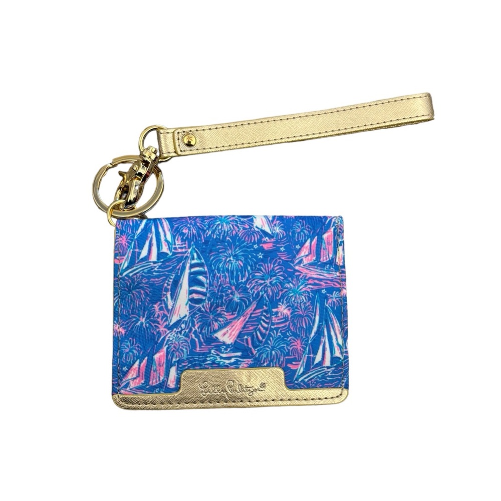 NWOT Lilly Pulitzer wallet with wrist strap